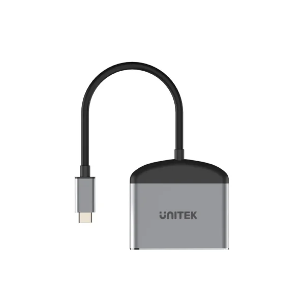 UNITEK USB-C to HDMI 8K Adapter with USB 3.0 and PD 100W Charging - Image 2