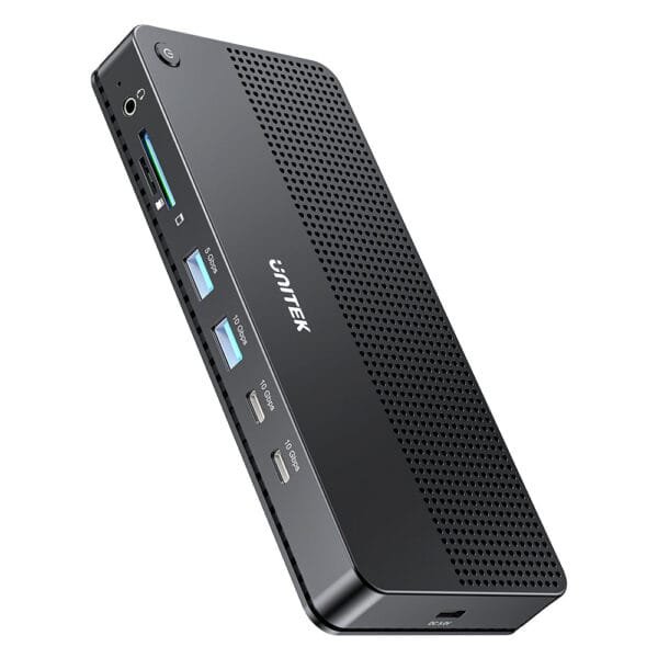 UNITEK USB-C 13-in-1 Docking Station with Single 8K & Triple 4K Display and 100W Power Delivery - Image 2