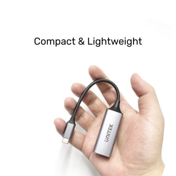 UNITEK USB-C to Gigabit Ethernet Adapter 5Gbps USB 3.1 Data Transfer Compatible with Windows, Mac, Linux - Image 6