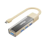 UNITEK 4-Port USB-A Bi-Directional Hub with Detachable Cable