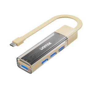UNITEK 4-Port USB-A Bi-Directional Hub with Detachable Cable