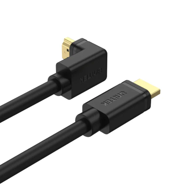 UNITEK 4K HDMI Cable 4K@60Hz (3 Meter) Right Angle 90° Cable - Image 7