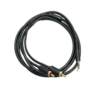 UNITEK 3.5mm Male to 2RCA Male Audio Cable (1.5 Meter) High-Quality Stereo Audio Cable