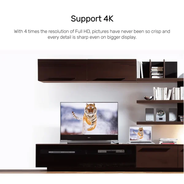 UNITEK DisplayPort to HDMI Adapter 4K@30Hz HDCP 2.1 Compliant Plug-and-Play - Image 3