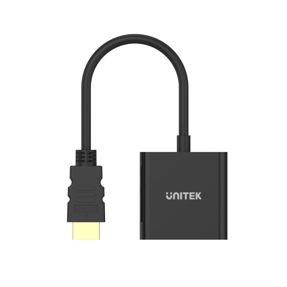 UNITEK HDMI to VGA Adapter with 3.5mm Audio 1080P HD Resolution Plug-and-Play - Image 6