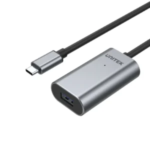UNITEK USB-C to USB-A Active Extension Cable (5 Meter) High-Speed USB 3.0, 5Gbps Data Transfer