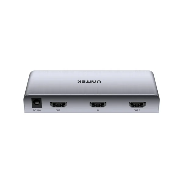 UNITEK HDMI Splitter 1 In 2 Out 4K@30Hz HDCP 1.4 Plug-and-Play - Image 9