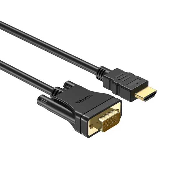 UNITEK HDMI to VGA Cable (2 Meter) Full HD 1080P@60Hz Gold-Plated Connectors - Image 12