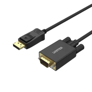 UNITEK DisplayPort to VGA Cable (1.8 Meter) Full HD 1080P Plug-and-Play
