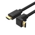 UNITEK 4K HDMI to HDMI Right Angle 270° Cable (3 Meter) 4K@60Hz, 18Gbps, HDR10, HDCP 2.2, Gold-Plated Connector