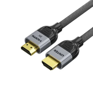 UNITEK C11093RGY01 8K HDMI Cable 2.1 Braided Nylon 8K@60Hz, 4K@120Hz, eARC, VRR, HDR10+