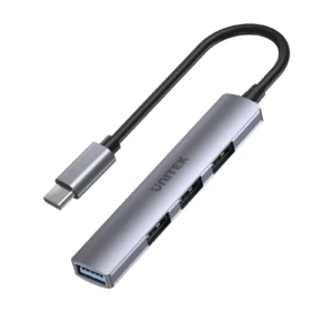 UNITEK uHUB Q4 USB-C Hub 4-in-1 USB-A Adapter (5Gbps + 3x USB 2.0)