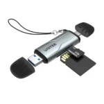 UNITEK 2-in-1 USB-C & USB-A SD 3.0 Card Reader Dual-Slot for SD/TF Cards Compatible with Windows/Mac/Android