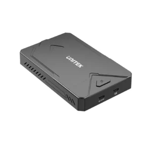 UNITEK USB 3.2 Gen2 M.2 NVMe & SATA SSD Enclosure Supports PCIe NVMe 2242/2260/2280 & 2.5" SATA SSDs