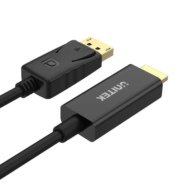 UNITEK Y-5118CA DisplayPort to HDMI Cable (1.8 Meter) 1080P Full HD - Image 3