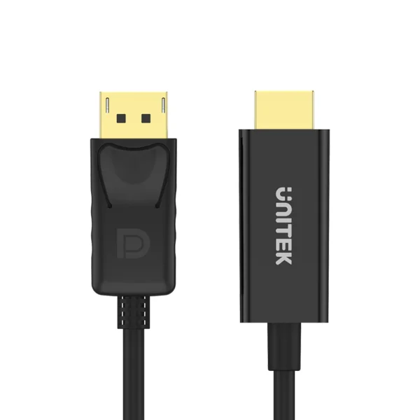 UNITEK Y-5118CA DisplayPort to HDMI Cable (1.8 Meter) 1080P Full HD - Image 2