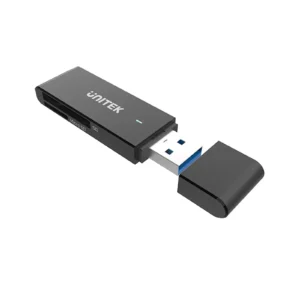 UNITEK USB-A Card Reader USB 3.0 Multi-Slot Memory Card Adapter for SD, MicroSD, TF, SDHC, SDXC, Supports UHS-I