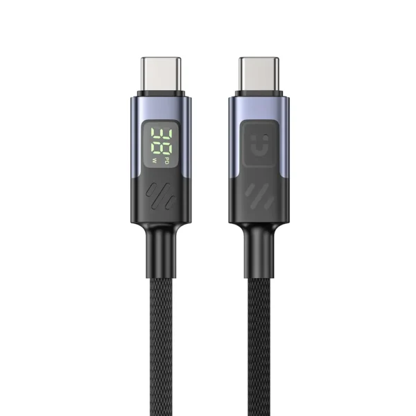 UNITEK C14158ABK 2M PD 60W USB C Cable with LED Display