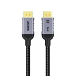 UNITEK DisplayPort 2.1 Certified Braided Cable 16K@60Hz (2 Meter) 80Gbps DP to DP Cable for Gaming