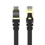 UNITEK Cat 7 SSTP RJ45 Flat Ethernet Cable (1 Meter) 10Gbps, 500MHz, Ultra-Thin 1.8mm Height