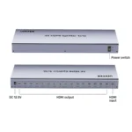 UNITEK HDMI Splitter 1 in 16 Out 4K@30Hz, Professional 16-Port Video Distributor for Digital Signage