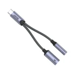 UNITEK USB C to 3.5mm Aux Audio With 60W PD Fast Charging