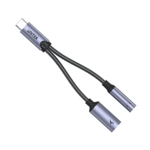 UNITEK M205A USB C to 3.5mm Aux Audio With PD Adapter.webp