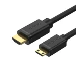 UNITEK Mini HDMI to HDMI Cable (1.5 Meter) Gold-Plated Connectors, Pure Copper Core, for Camera Tablet Laptop to TV