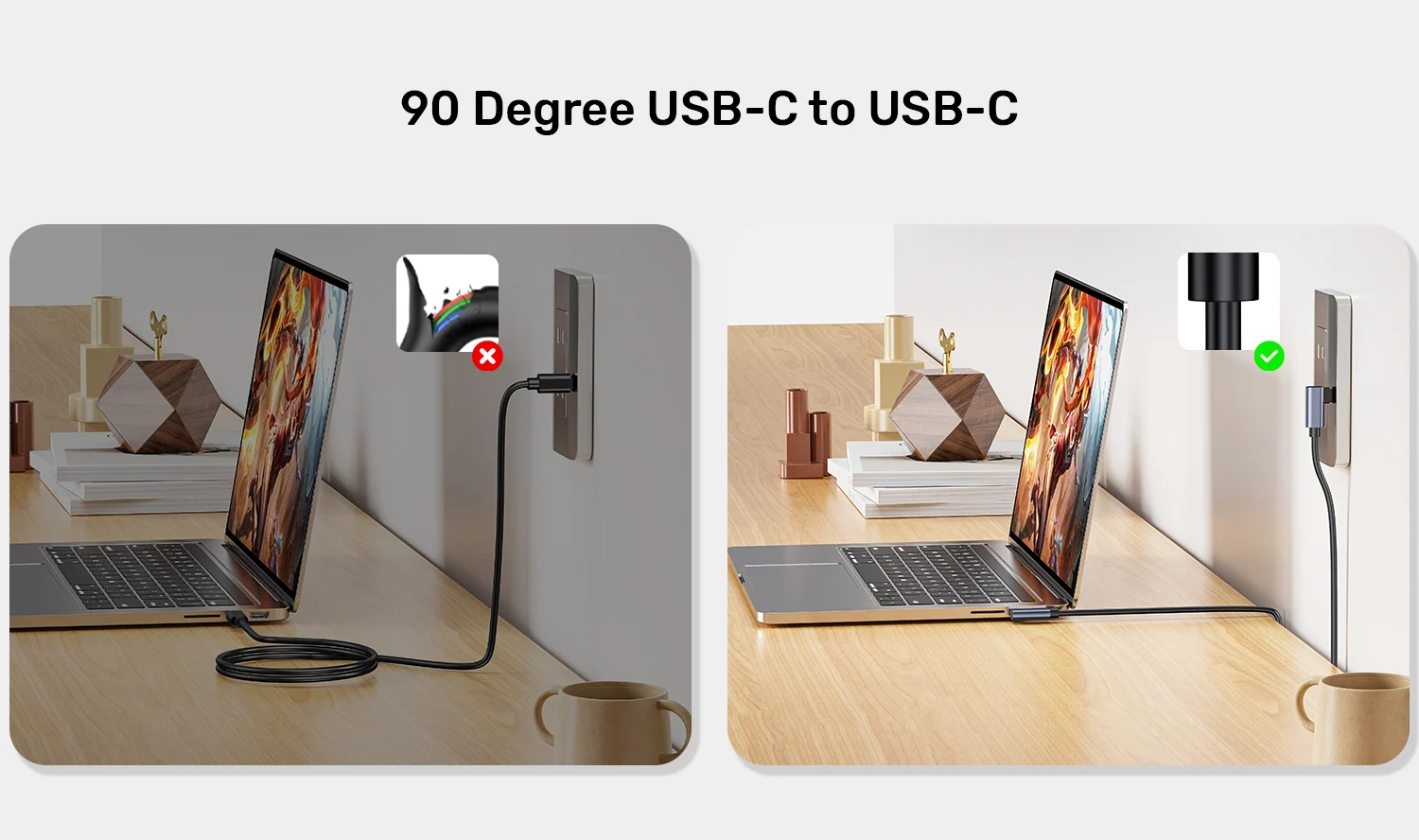UNITEK C14147ABK01 1M USB C to USB C 100W Fast Charging Cable 1 Meter 004