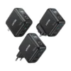 UNITEK P1132ABK01 EU Rexo 140W 4 Port GaN Fast Charger with Smart Display