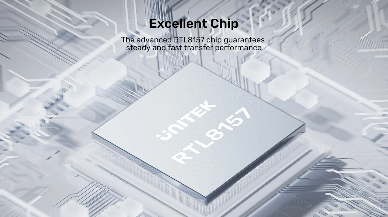 UNITEK U1343AGY01 USB C to 5Gbps Ethernet Adapter 002